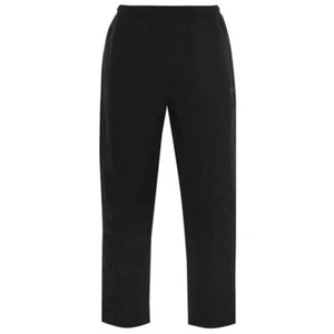 ✅ SLAZENGER Herren Jogginghose Trainingshose Sporthose Chillhose Schwarz Open - Picture 1 of 19