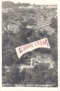 RPPC TURNER FALLS OK OKLAHOMA COLLIN SUMMER HOME - Picture 1 of 1