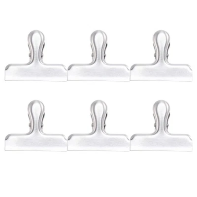  Fatture e banconote da 10 pezzi in chip di acciaio inossidabile Clip per - Immagine 1 di 4