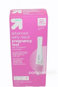 Up & Up Advanced Early Result Pregnancy Test (EXP: 6/27) 3 Count Per Box - Picture 1 of 1
