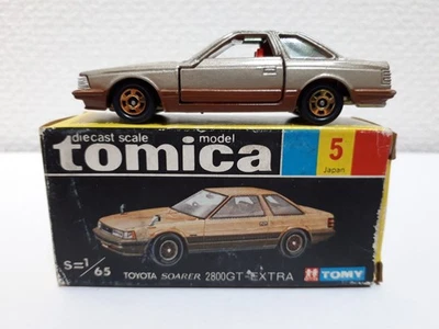 Tomica - Toyota Soarer 2800GT Nº5 - Extra Hecho en Japón Foto 1 de 4