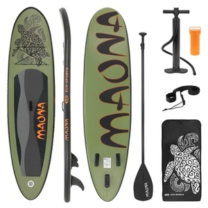Tabla hinchable stand up paddle board surf Maona oliva 308 cm SUP con accesorios - Imagen 1 de 8