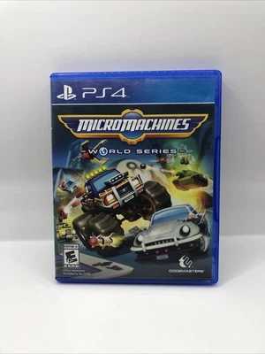 Micro Machines World Series (Sony PlayStation 4, 2017) Tested Working - Image 1 of 4