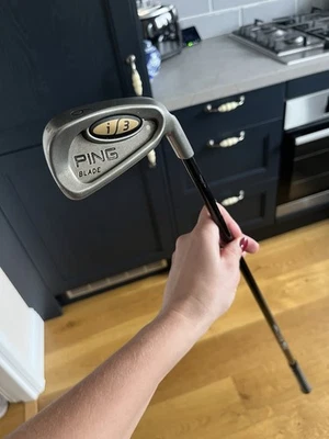 Ping i3 Blade #6 Iron White Dot Graphite Shaft Stiff Flex Right Handed - Image 1 of 4