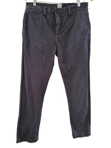 Hiroshi Katu The Axe Slim Chino Charcoal Black Denim Jeans size 32 USA - Picture 1 of 10