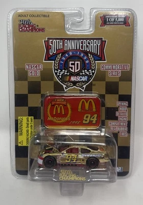 Mcdonald’s Racing Champions 1998 NASCAR 50th Anni Gold #94 Bill Elliott 1:64 Foto 1 de 2