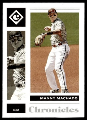 2021 Panini Chronicles Manny Machado San Diego Padres #48 - Image 1 of 2