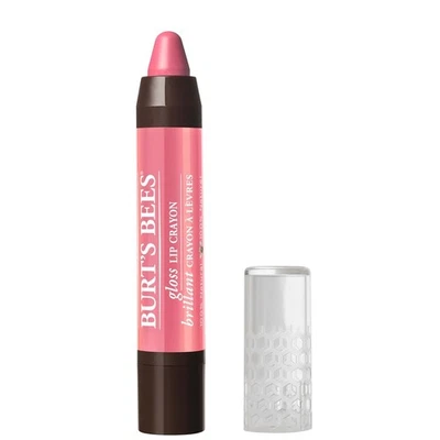 Burt's Bees 100% Natural Moisturizing Gloss Lip Crayon, Pink Lagoon - 1 Crayon - Image 1 of 4