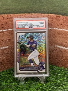 2022 Bowman - Chrome Prospects Warming Bernabel #BCP-46 Speckle Refractor - Picture 1 of 2