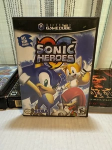 Sonic Heroes Nintendo GameCube Hedgehog Videospiel CIB mit Anleitung - Bild 1 von 2