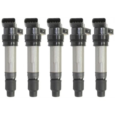 Set of 5 Ignition Coils for Volvo S60 XC60 V60 S80 XC70 XC90 Land Rover LR2 V70 - Image 1 of 4