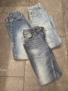 Lot of 3 Boys Jeans Size 6 Cat & Jack & Levi's; Children's Place Read Desc - Picture 1 of 15