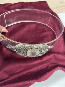 Kaso Taillenarmband Lucite & Strass 32" wunderschön!!! #2 - Bild 1 von 5