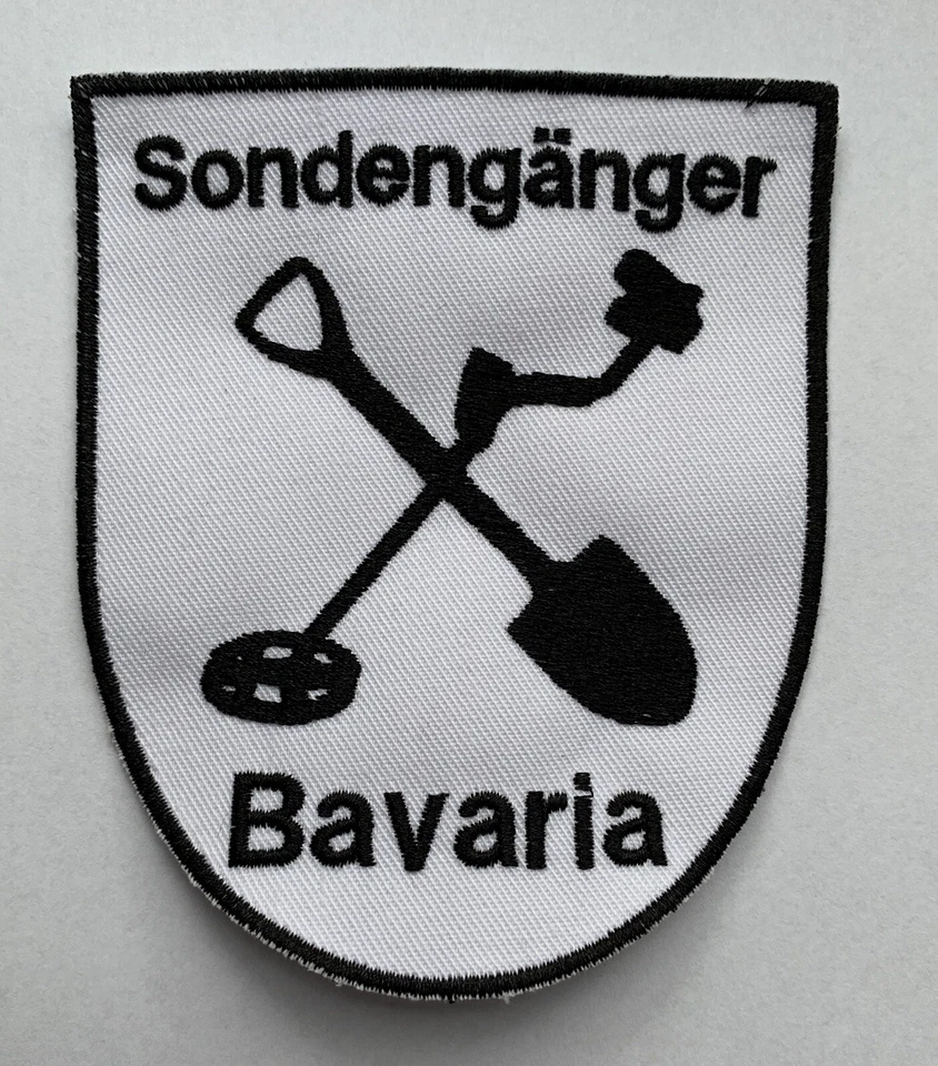 Sondengänger Sondler Sonde Aufnäher Bügelbild Patch Applikation Bügelsticker - Bild 1 von 1