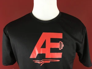 Alterego Fitness Black and Red T-Shirt Mens XL barbell logo Designed in the UK - Picture 1 of 11
