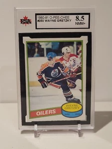 1980-81 O-Pee-Chee Wayne Gretzky 2nd Year #250 KSA 8.5 Edmonton Oilers HOF - Picture 1 of 3