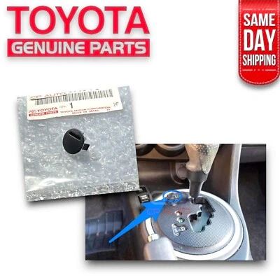 11-16 SCION TC BLOQUEO DE CAMBIO LIBERACIÓN BOTÓN TAPA EMBELLECEDOR CUBIERTA NEGRO OEM NUEVO Foto 1 de 4