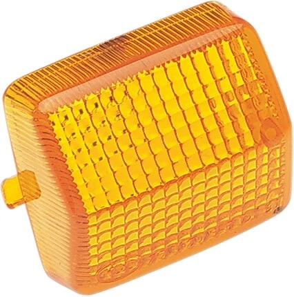 K & S DOT Approved Turn Signal Replacement Lens Amber 25-1020 - Image 1 of 1