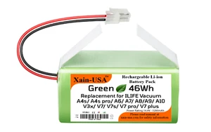 3200mAh ILIFE Battery for models A4s, A4s Pro, A6, A7, A8, A9, A10 - Picture 1 of 7