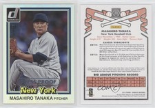 2015 Donruss Inaugural 1981 Edition Press Proof Platinum Blue Masahiro Tanaka