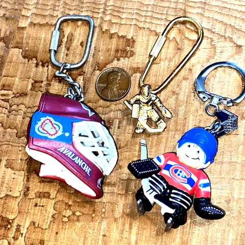 Patrick Roy NHL Hockey Canadians Avalanche Lil Sports Brat Player Keychain Lot Cover