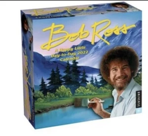 Bob Ross: A Happy Little Day-To-Day 2022 Calendar (Calendar) - Picture 1 of 6