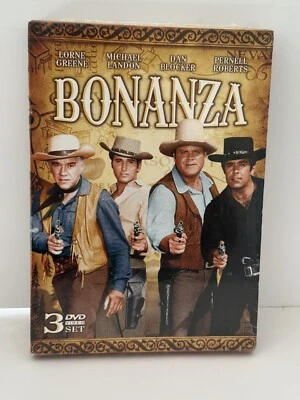 Bonanza 3 DVD Set Western Michael Landon Lorne Greene Pernell Roberts Sealed - Image 1 of 3