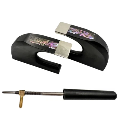 1pcs German Style 3/4 Upright Double Bass Bow copper mounted Screw - Image 1 of 2