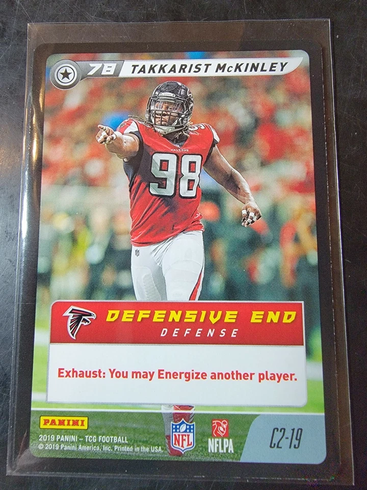 2019 Panini NFL Five Common #C2-19 Takkarist McKinley Falcons  - Image 1 of 1