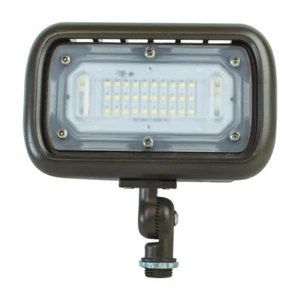 Commercial Electric Floodlight Integrated Led Weather Resistant 30W Line Voltage - Picture 1 of 8