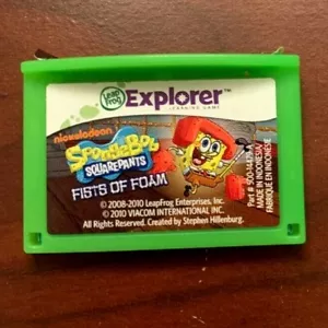 LeapFrog LeapPad Explorer: SpongeBob SquarePants - Math, Leap Pad 1 2 3 GS Ultra - Picture 1 of 3