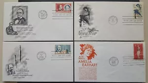 4 *SUPERB* AirMail FDC's # C66 C68 C69 C71 - See all photos - Picture 1 of 8