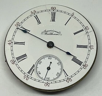 RELOJ BOLSILLO AMERICANO MOVIMIENTO/RIVERSIDE 17 Joyas Circa 1895-1901 16s Funciona Foto 1 de 4