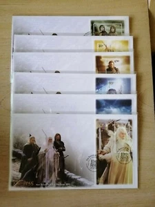 New Zealand 2003-Lord of the ring-M/S FDC (6 FDC) First Day Cover-C - Picture 1 of 1