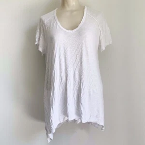 Camiseta blanca para mujer Homeless Chic Mossimo Supply Co., talla M - Imagen 1 de 8