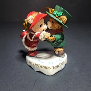 First 1st Christmas Together Victorian Bears Eislaufen Ornament - Bild 1 von 2