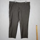 Kenneth Cole Awareness Wool Pants Mens 44x30 Gray Casual Pockets Office Dress
