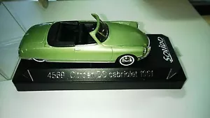 AUTO 1:43 SOLIDO CITROEN DS CABRIOLET 1961 VERDE CHIARO METALLIZZATO 4569 - Foto 1 di 1