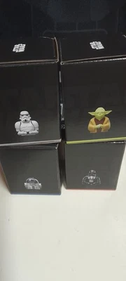 Lot de 4 figurines Star Wars Puissante est la force Auchan 2025. - Photo 1/2