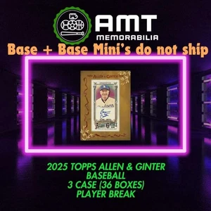 Thairo Estrada Giants 2025 Topps Allen & Ginter 3X Case 36X Box Break #2 - Picture 1 of 3