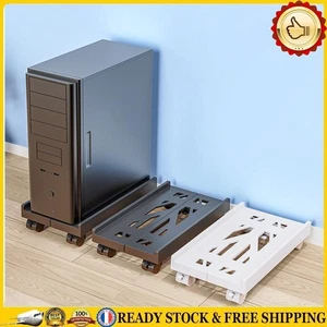 FR Computer Tower Stand Mobile Computer Tower Stand Convenient for Gamers Studen - Afbeelding 1 van 18