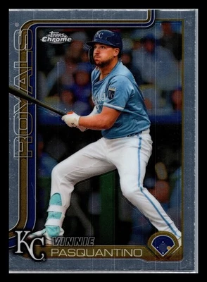 2025 Topps Chrome #165 Vinnie Pasquantino - Image 1 of 2