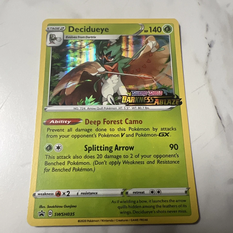 Decidueye - (Prerelease) SWSH035 SWSH: Sword & Shield Promo Cards Holo - Image 1 of 2