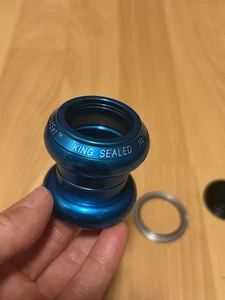 Vintage Early 1990's Chris King TURQUOISE 1-1/4" NO LOGO Headset RARE 90s MTB 🤩 - Picture 1 of 22