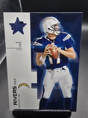 2007 Leaf Rookies & Stars #98 Philip Rivers - San Diego Chargers - Image 1 of 2