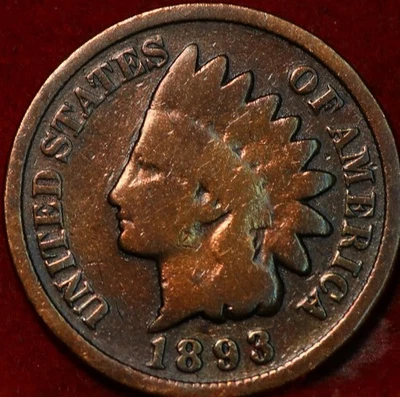 1893 Philadelphia Mint Indian Head Cent - Image 1 of 2