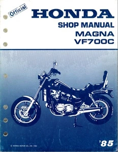 Honda Shop Manual - MAGNA VF700C - 1985 - 61MK300 - Picture 1 of 3