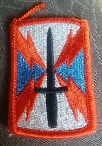 MILITÄR PATCH AUFNÄHEN FARBIG US ARMY 1101ST SIGNAL BRIGADE - Bild 1 von 3