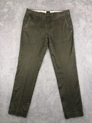 J Crew Pants Mens 34x30 Green 770 Straight Stretch - Image 1 of 4