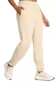 Mondetta Women S Fleece Jogger Pants Leisure Elastic Waist Sweatpants Loungewear - Picture 1 of 5